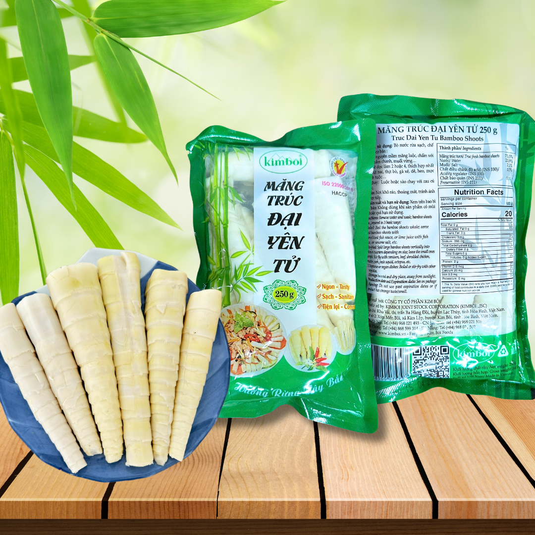 Măng trúc đại Yên Tử 250g Măng trúc đại Yên Tử 250g