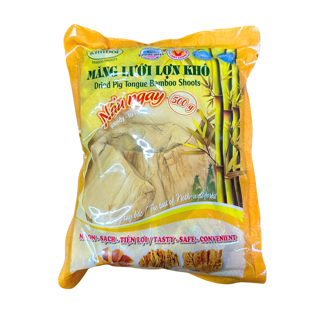 Măng lưỡi lợn khô 500g Măng lưỡi lợn khô 500g