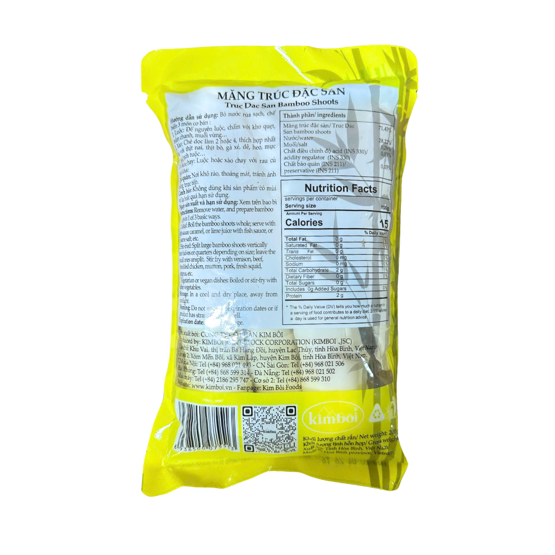 Măng trúc đặc sản 200g Măng trúc đặc sản 200g