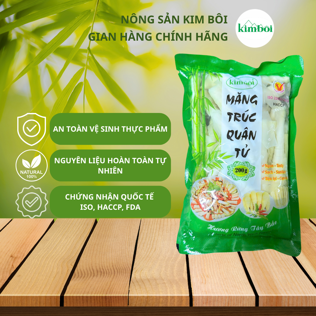 Măng trúc quân tử 200g Măng trúc quân tử 200g