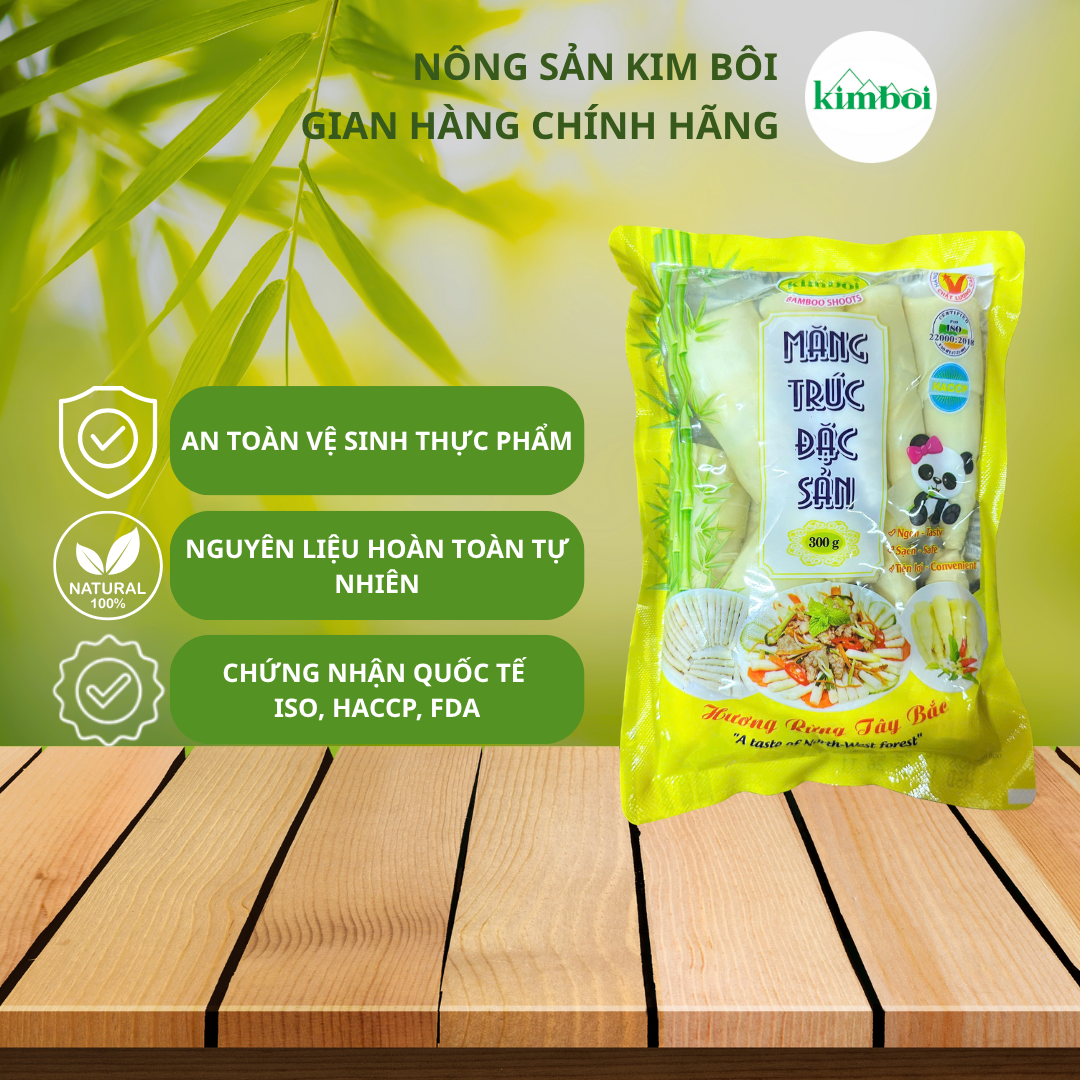 Măng trúc đặc sản Kim Bôi 300g Măng trúc đặc sản Kim Bôi 300g