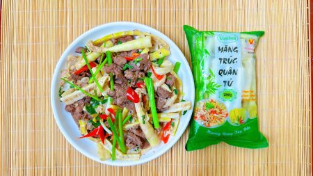 Thịt bò xào măng trúc – Món ngon dễ nấu, đậm đà hương vị Việt