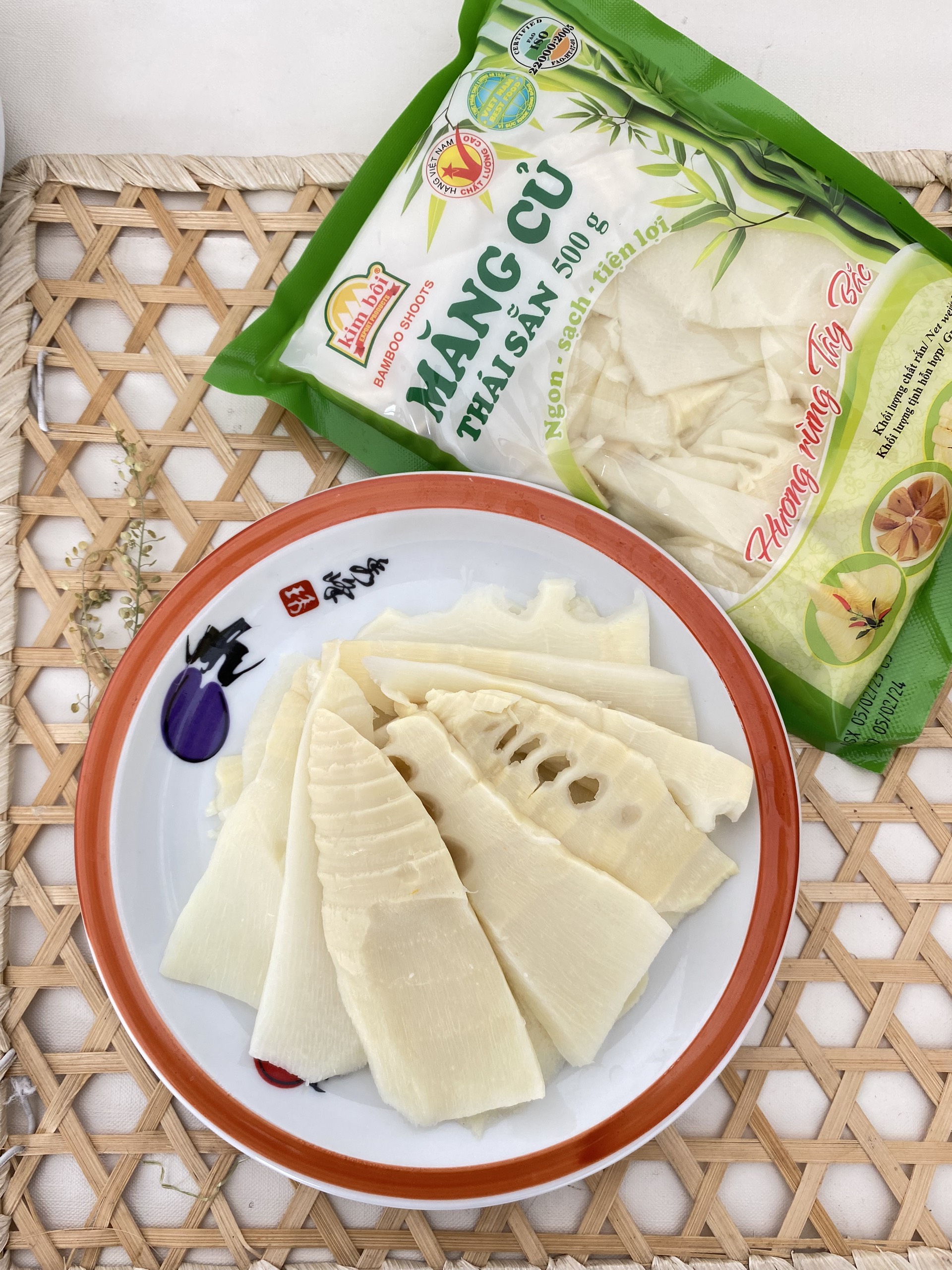 Măng Củ Thái Sẵn Kim Bôi 500g